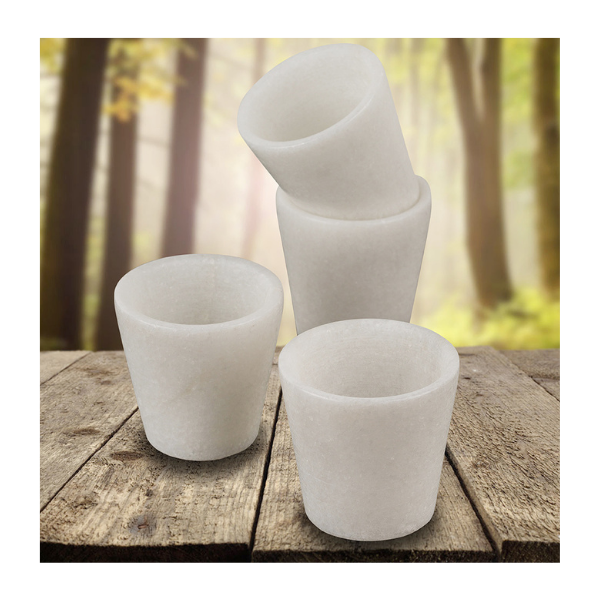 Marble Liquor shots Glasses (Set of 4)